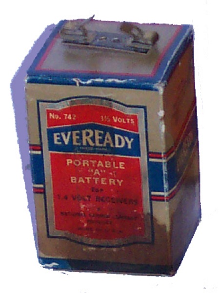  Eveready #742 1½ Volts, Portable 